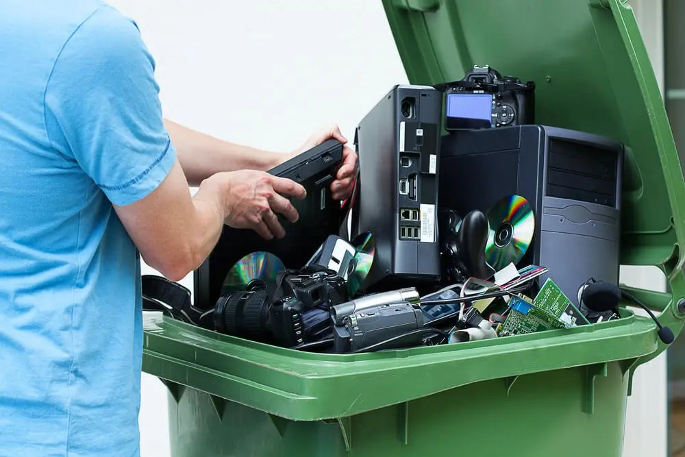 Environmental impact of electronic waste